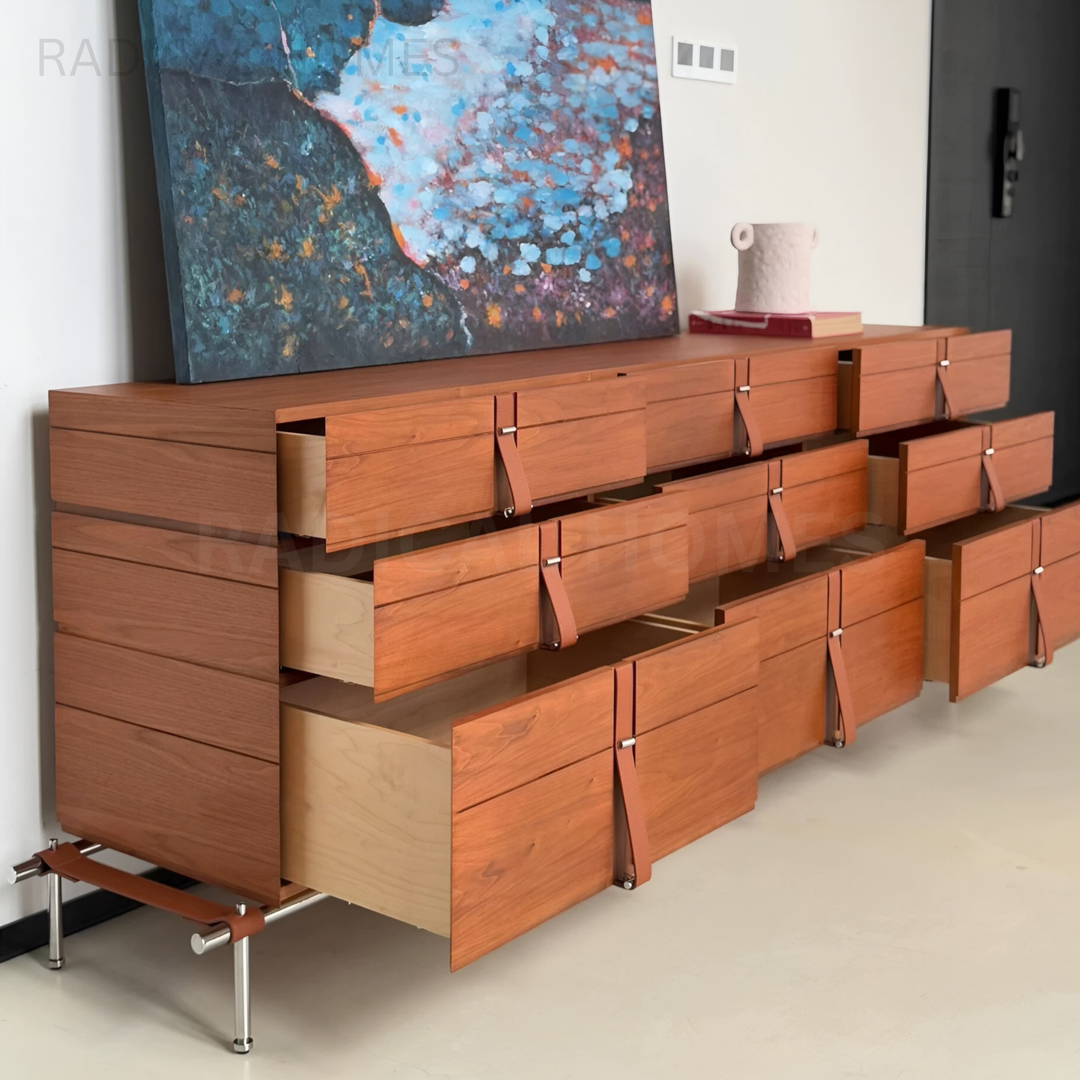 PALERMO Modern Solid Wood Chest Of Drawers