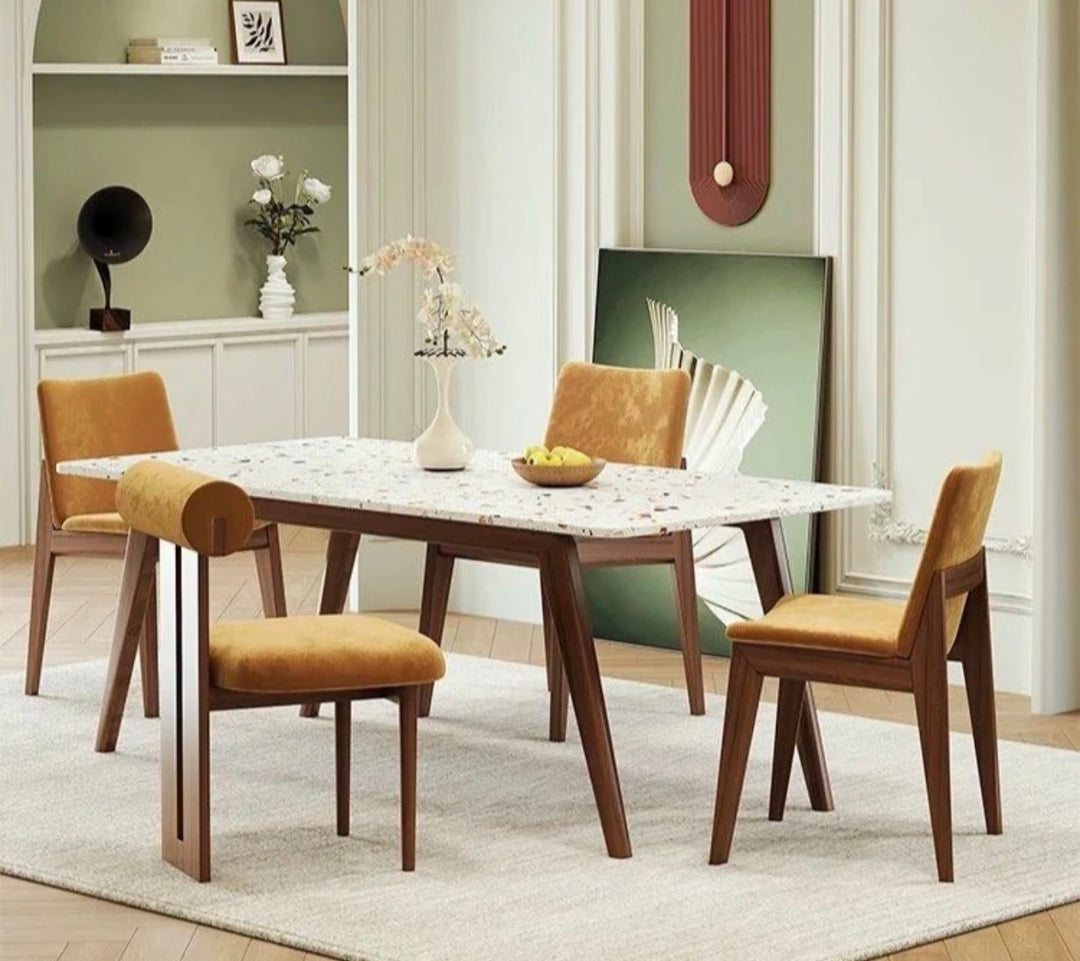 CELINE Modern Terrazzo Dining Table (INSTOCK)