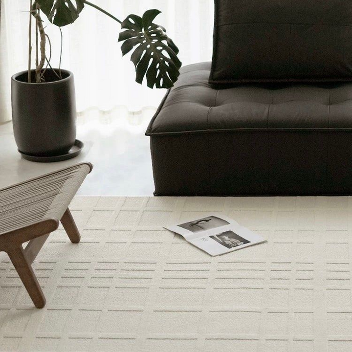 FOEKEL Modern Water Resistant Rug
