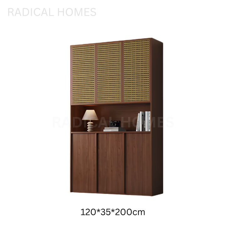 ZENIA Modern Solid Wood Shoe Cabinet