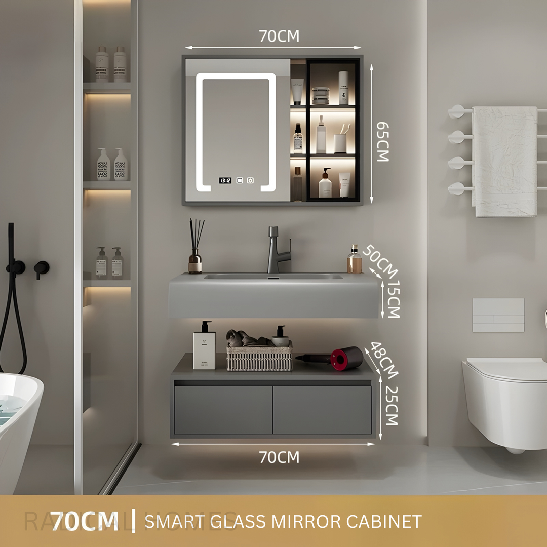 AUREX Modern Bathroom Vanity Set
