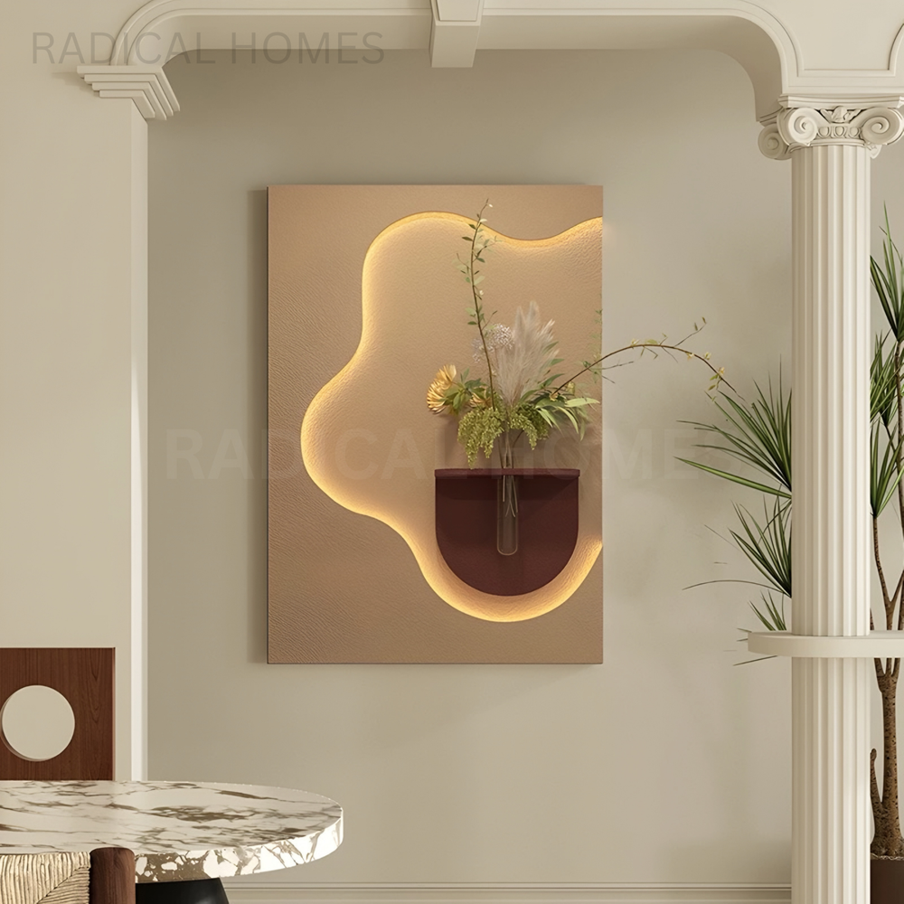 SPLATT Wabi Sabi Sandstone LED Wall Art - Radical Homes Singapore