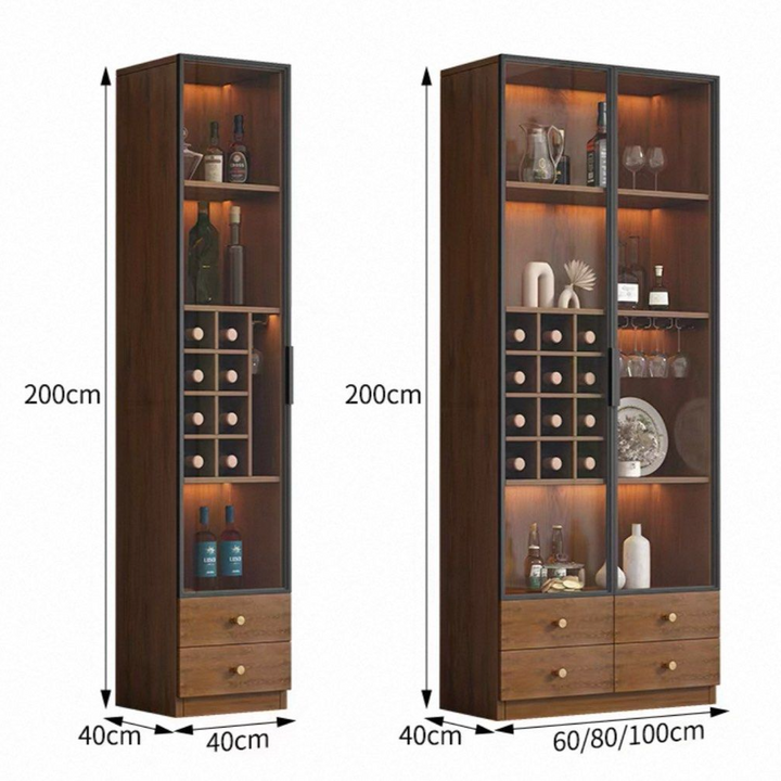 GELORO Modern Wine Cabinet