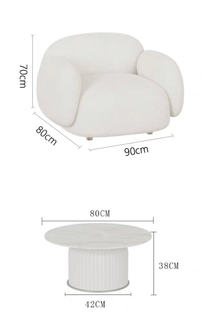 JADE Modern Cloud Lounge Chair