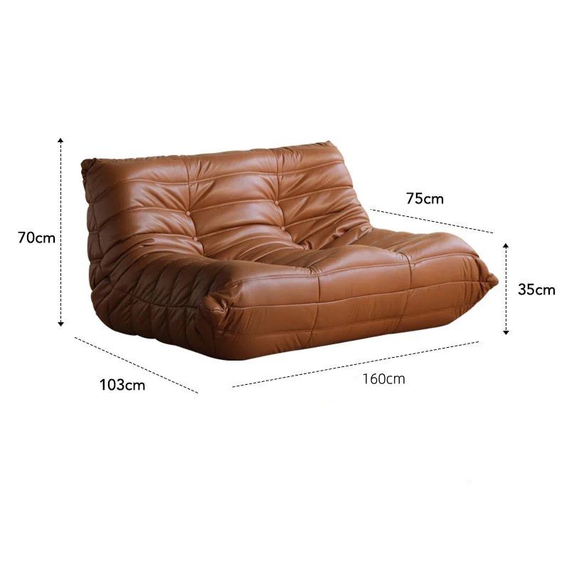 SAVARO Designer Leather Sofa