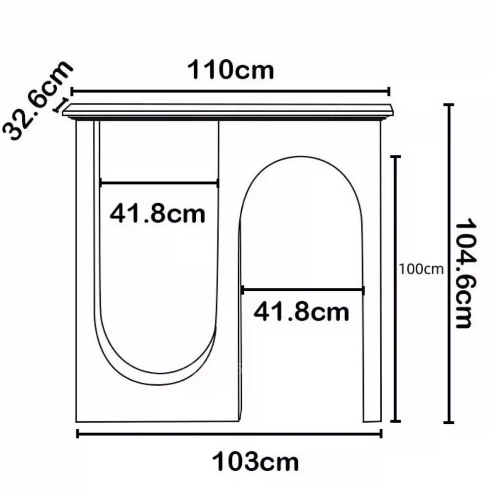 ALTHEA Modern Console Table