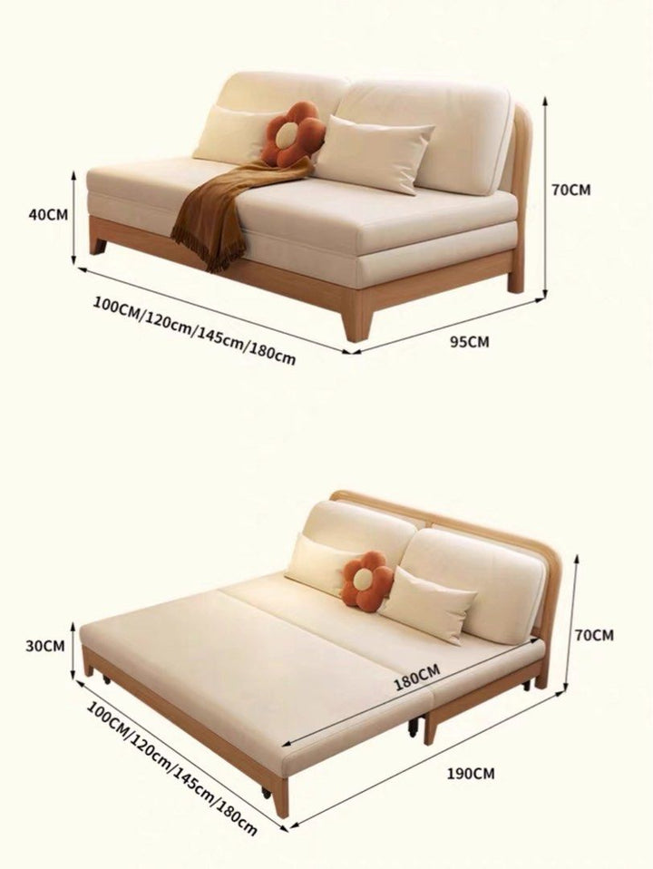 DUNA Modern Sofa Storage Bed