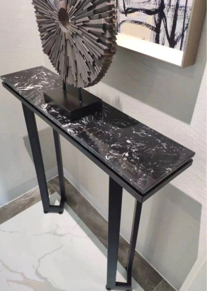 ZACCHEUS Modern Marble Console Table