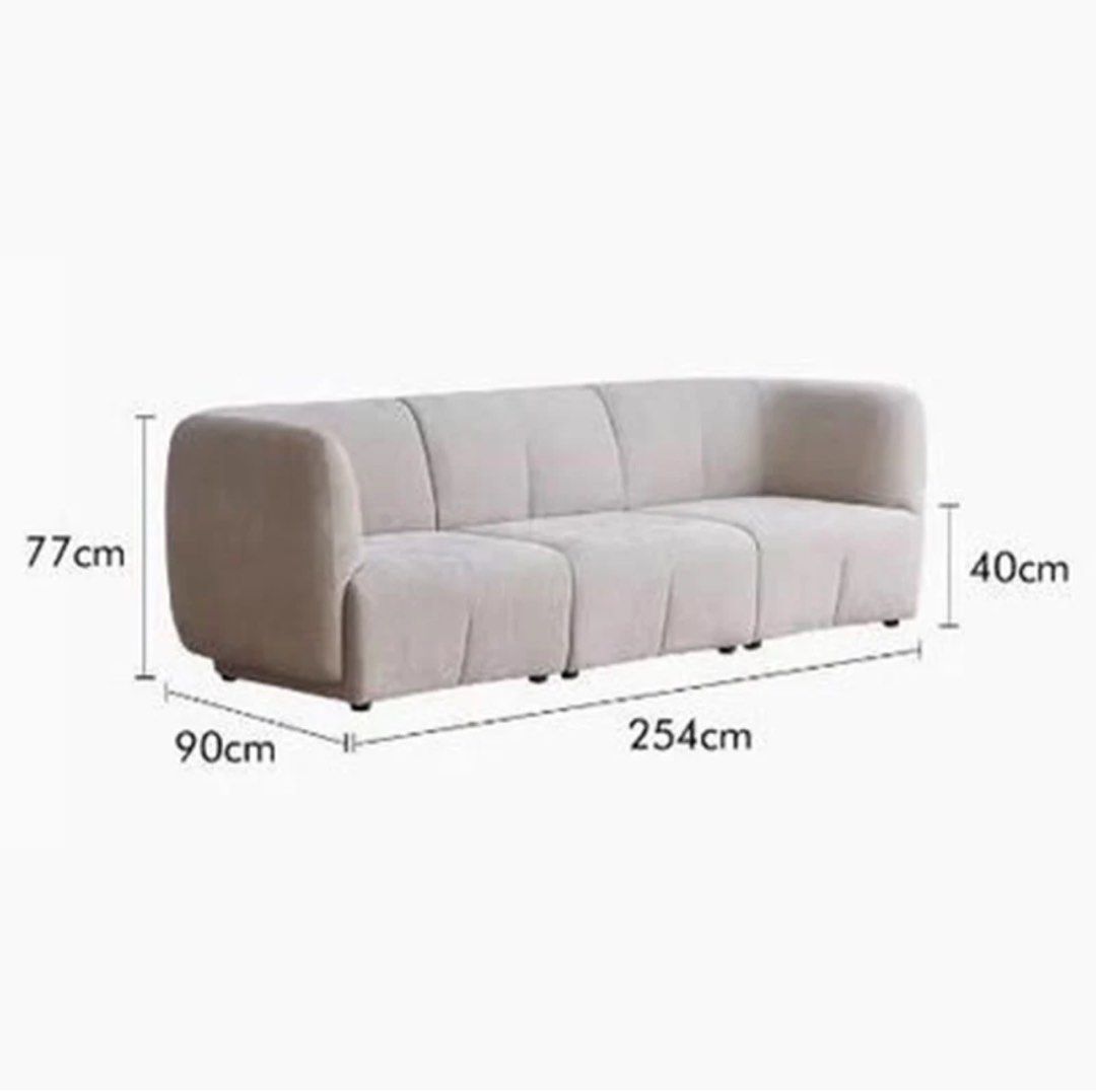 CARMELA Modern Modular Velvet Sofa