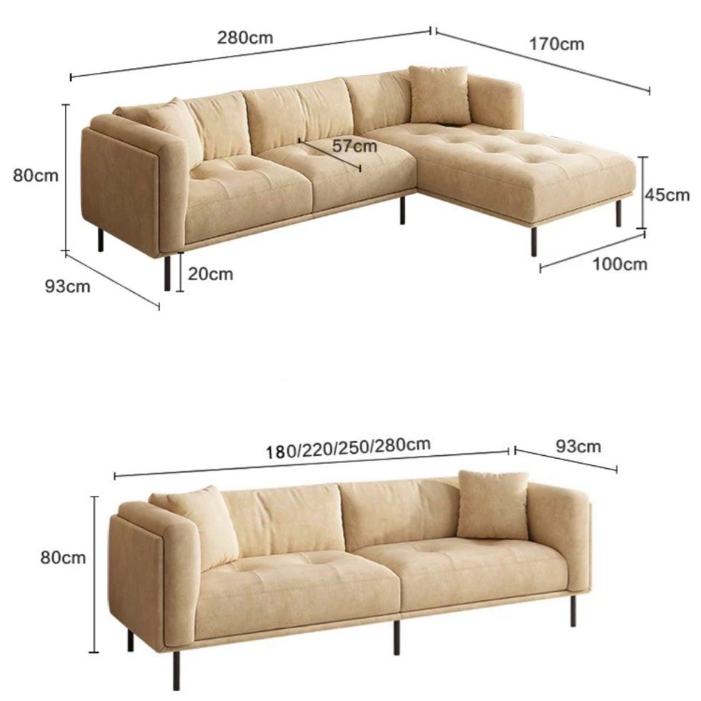 HAGEN Modern Fabric Sofa
