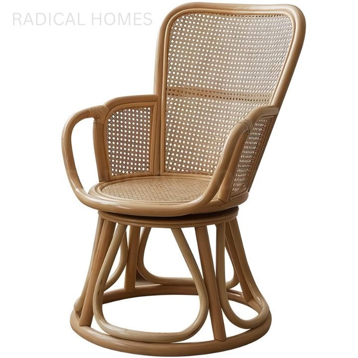EDORIA Vintage Rattan Armchair - Radical Homes Singapore
