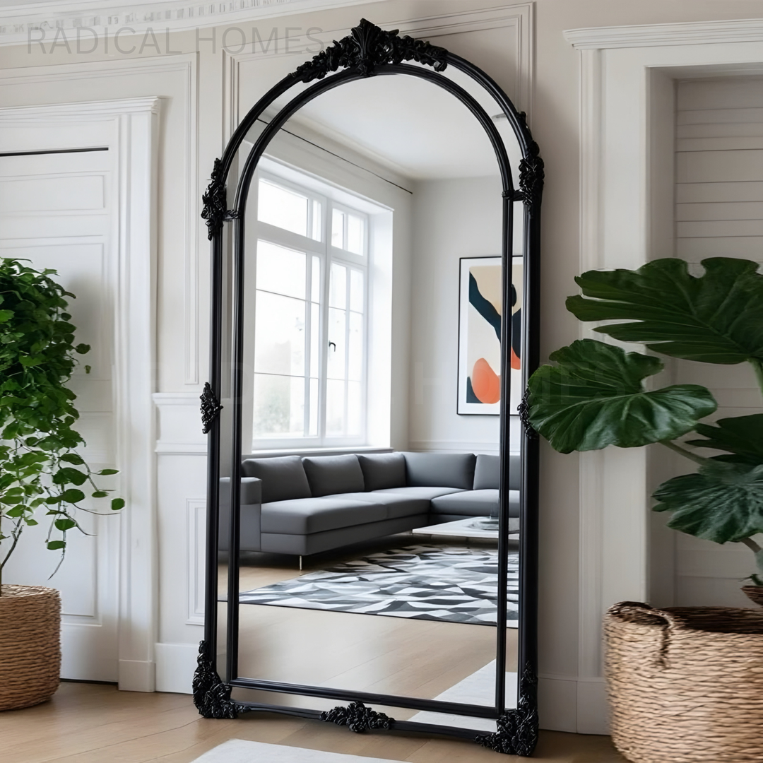 AURELIAN Modern French Full Length Mirror - Radical Homes Singapore