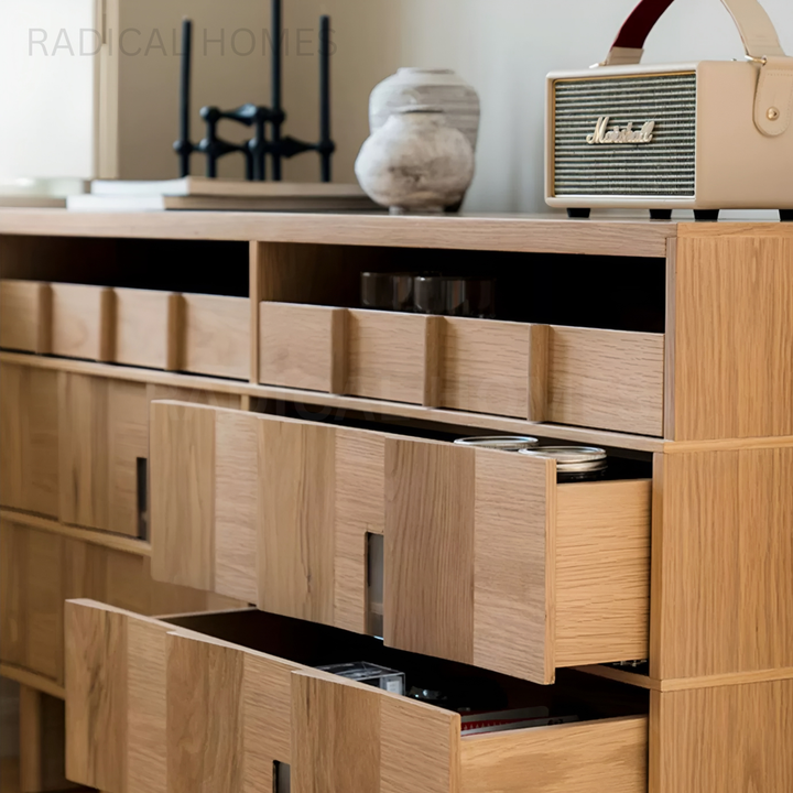 BACKS Modern Solid Wood Sideboard - Radical Homes Singapore