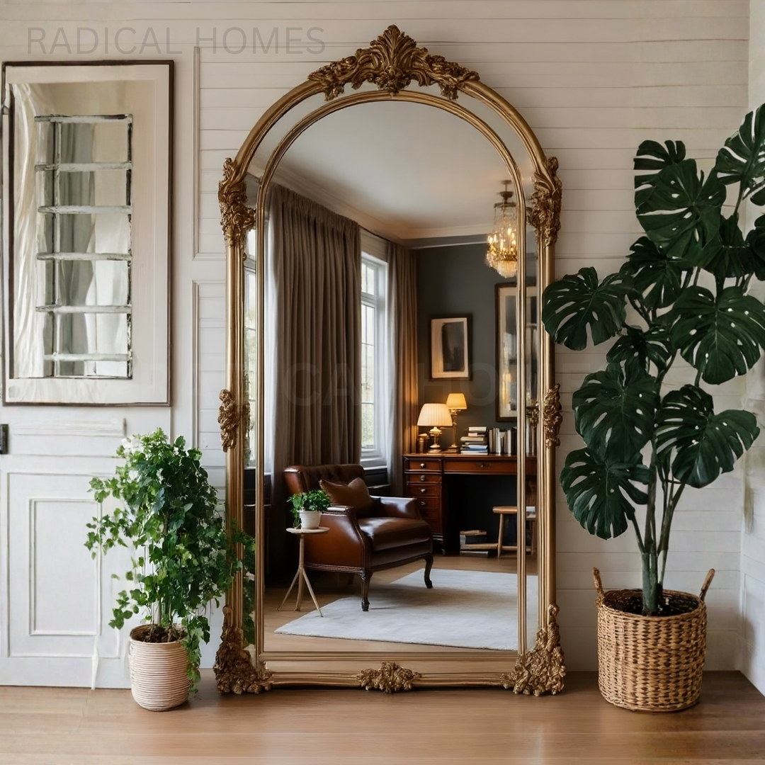 AURELIAN Modern French Full Length Mirror - Radical Homes Singapore