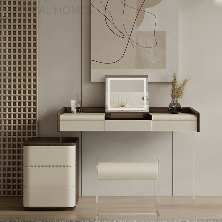 NOVARA Modern Acrylic Vanity Table - Radical Homes Singapore