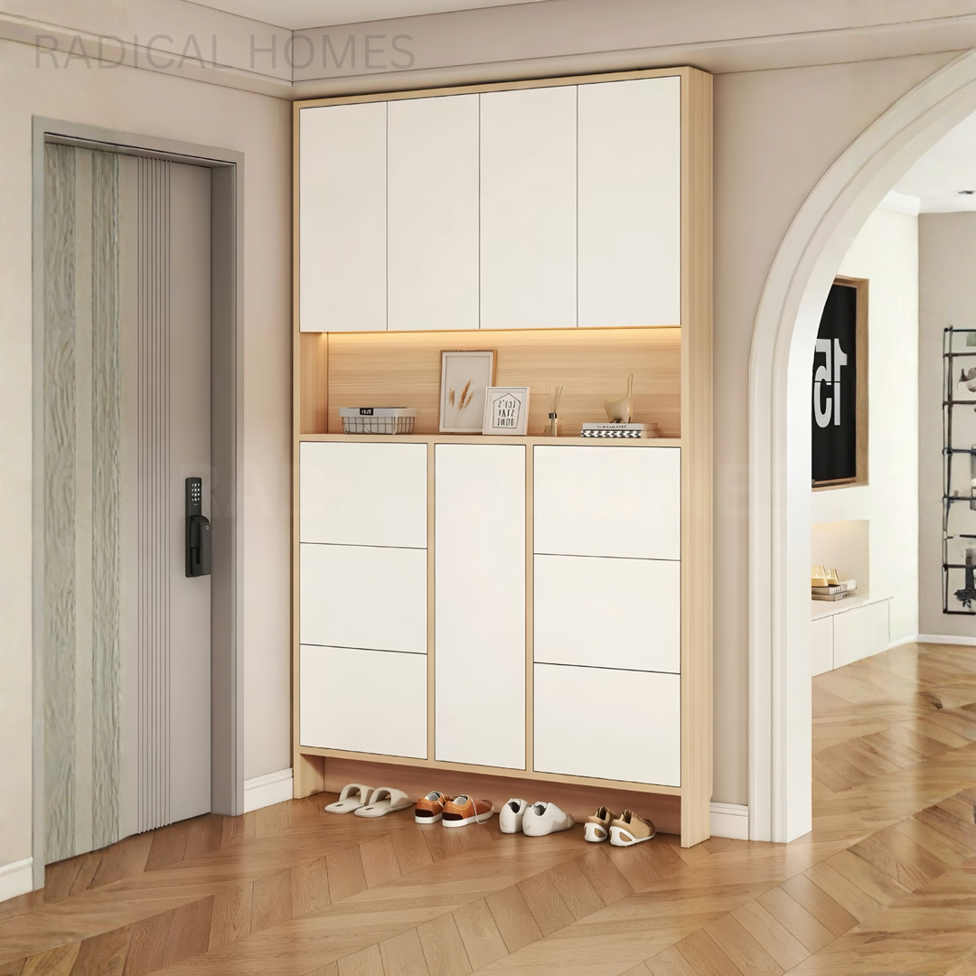 SIMIE Modern Slim Entryway Shoe Cabinet