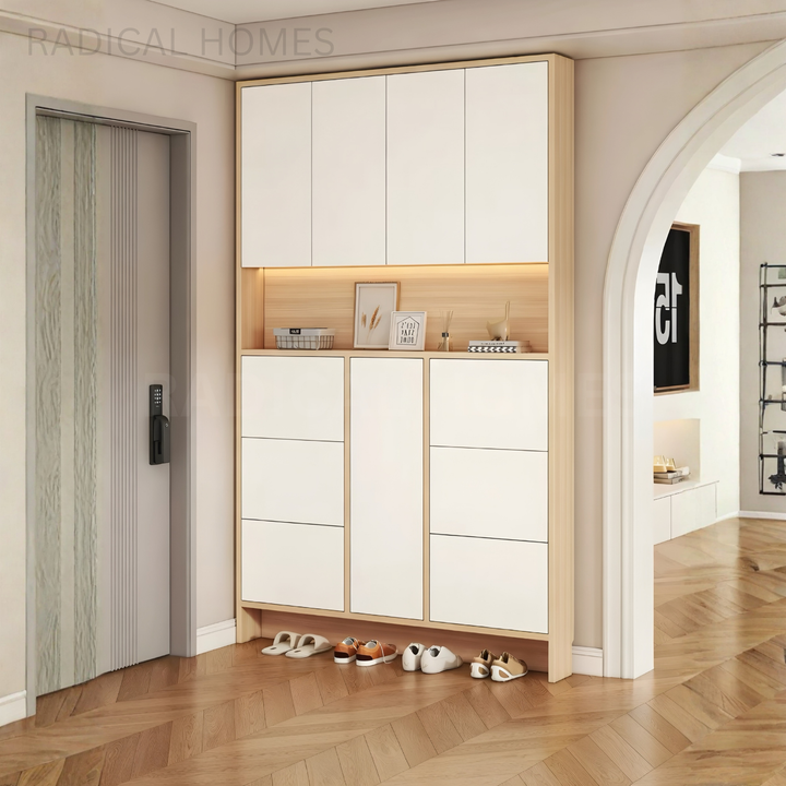 SIMIE Modern Slim Entryway Shoe Cabinet