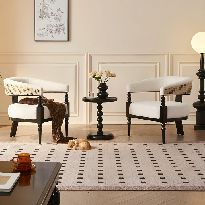 AVIGNON Modern Rattan Lounge Chair