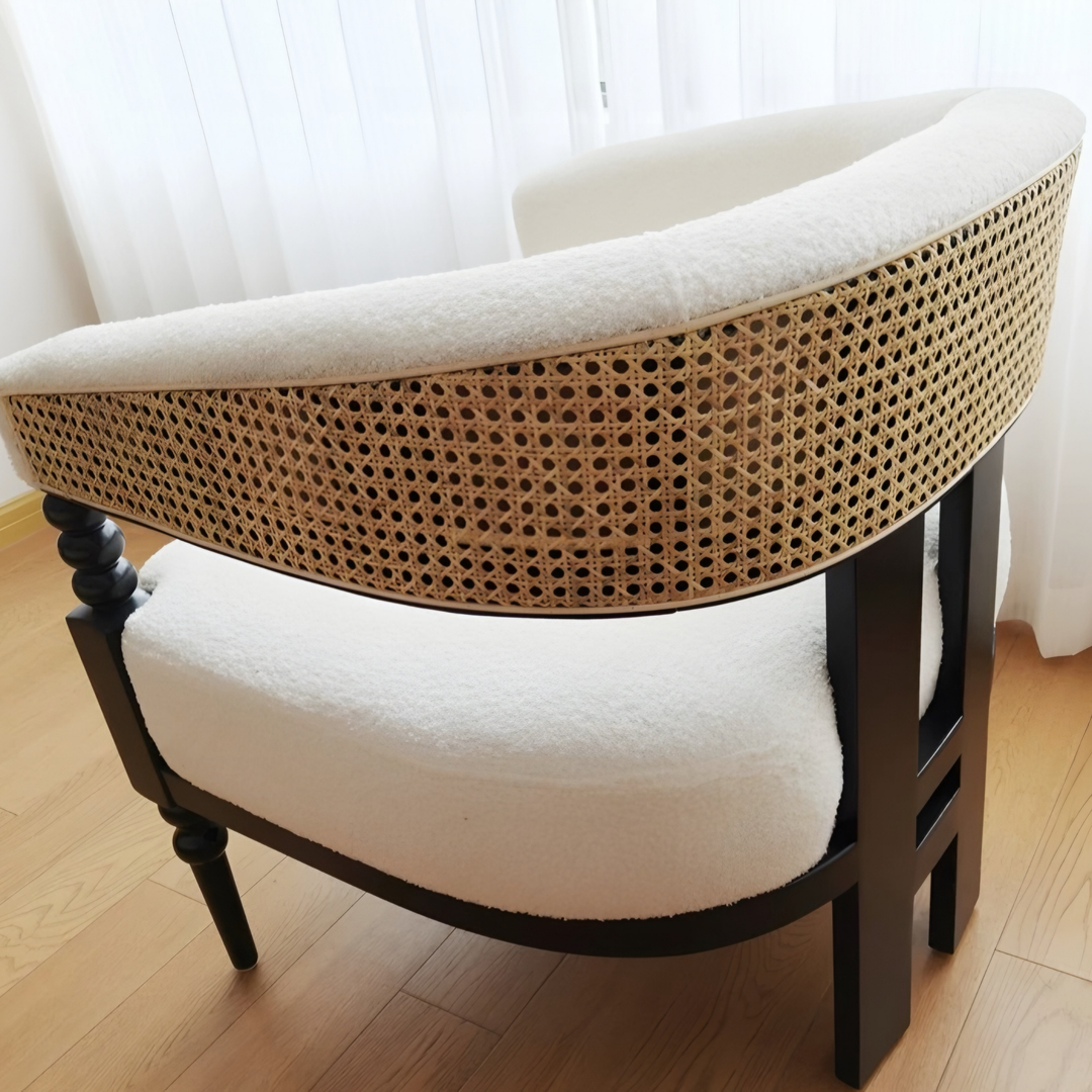 AVIGNON Modern Rattan Lounge Chair