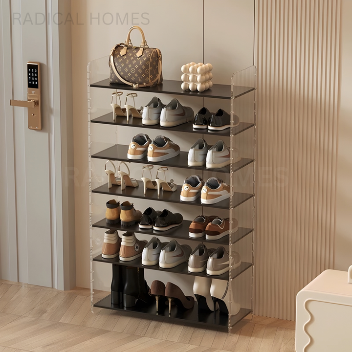 MILAN Modern Acrylic Shoe Rack