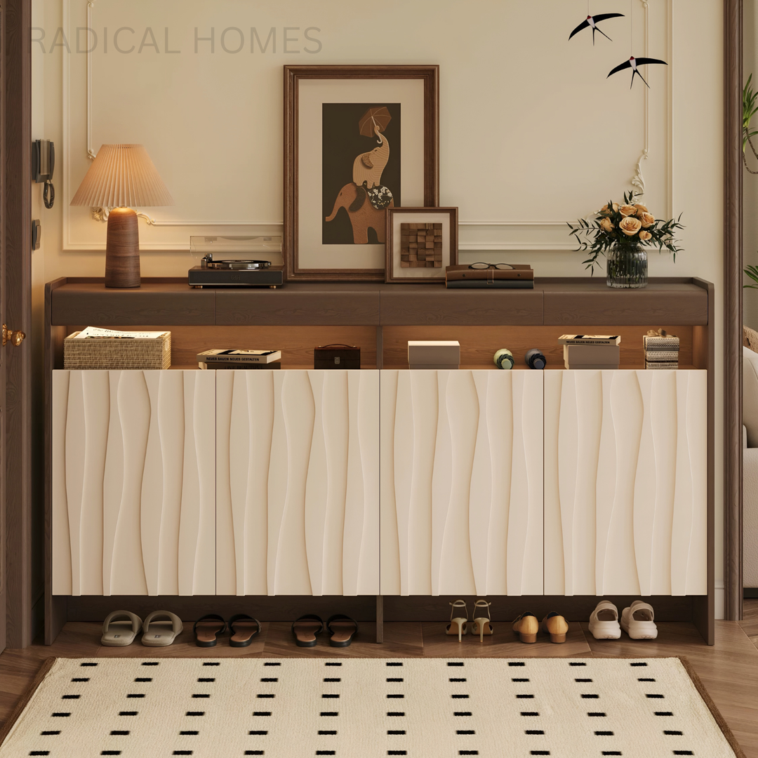 VIRENZA Modern Shoe Cabinet - Radical Homes Singapore