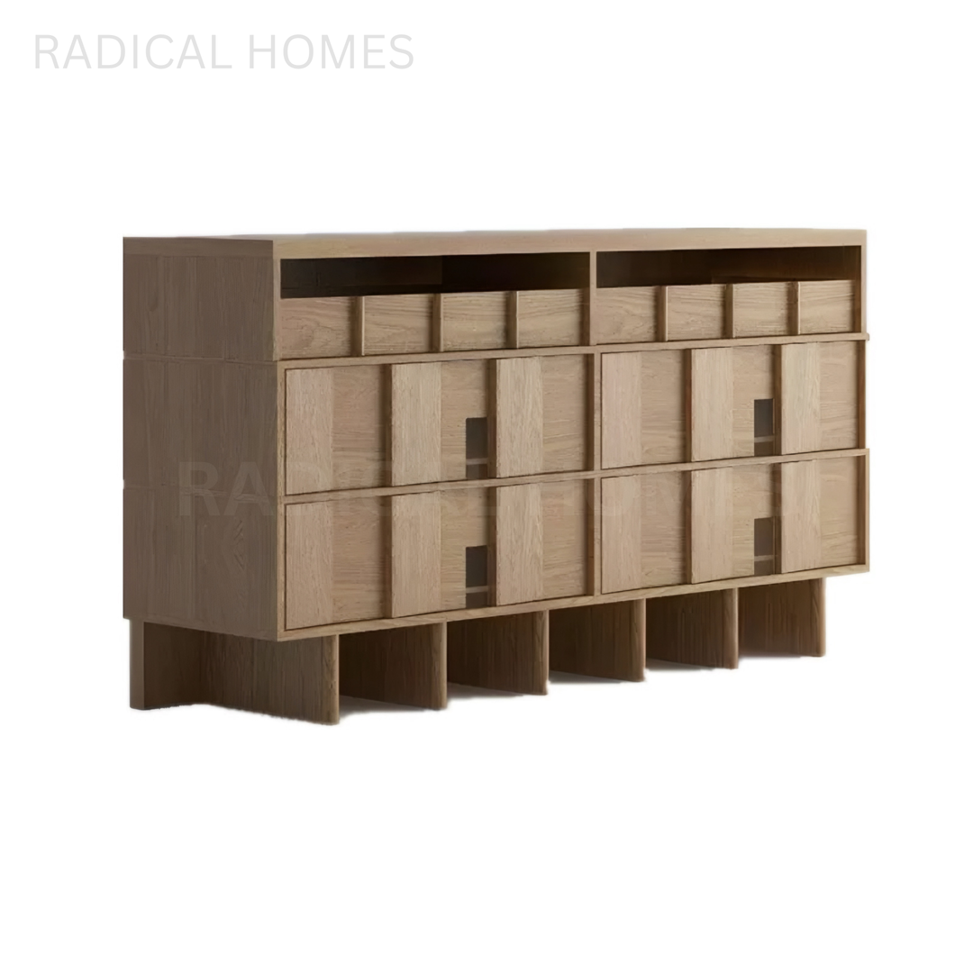 BACKS Modern Solid Wood Sideboard - Radical Homes Singapore