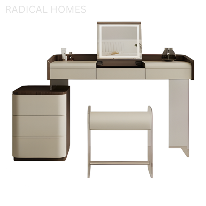 NOVARA Modern Acrylic Vanity Table - Radical Homes Singapore