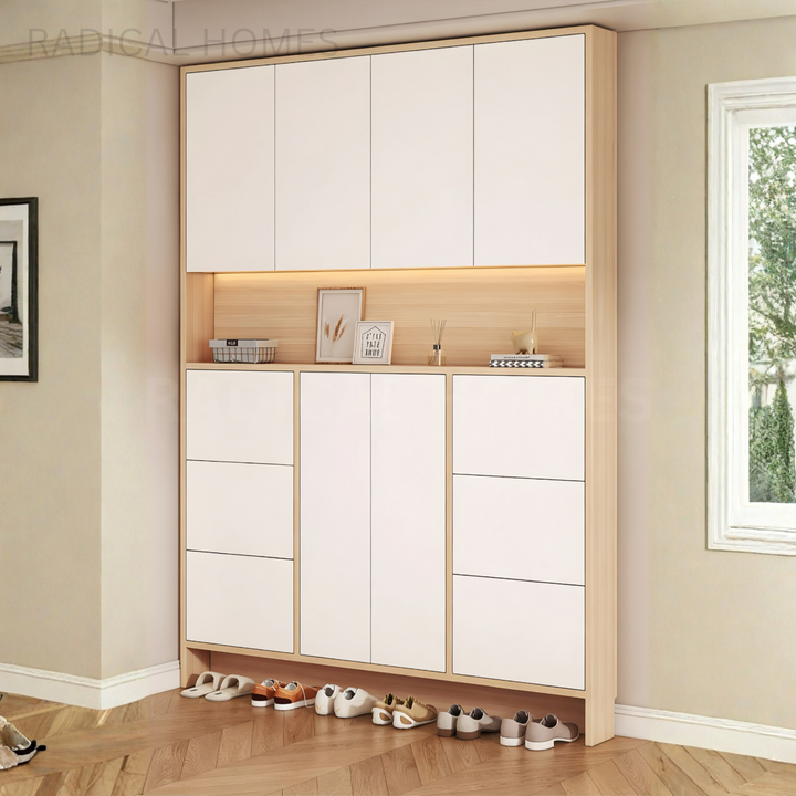 SIMIE Modern Slim Entryway Shoe Cabinet