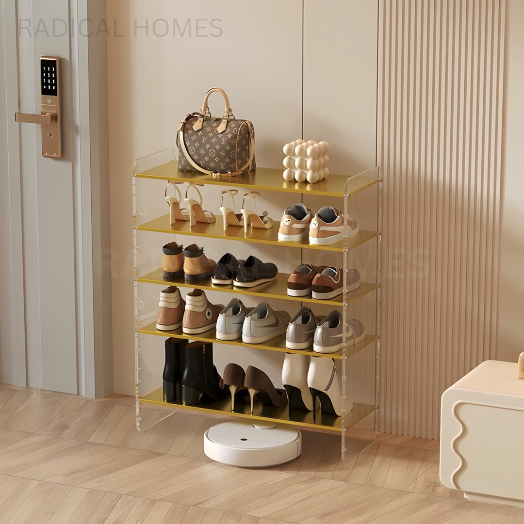 MILAN Modern Acrylic Shoe Rack