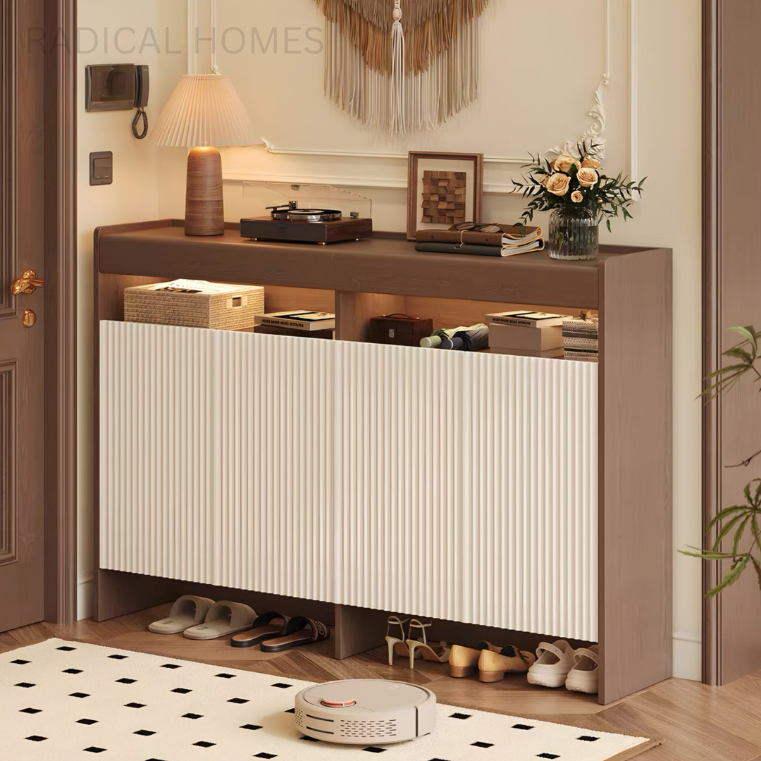 VIRENZA Modern Shoe Cabinet - Radical Homes Singapore