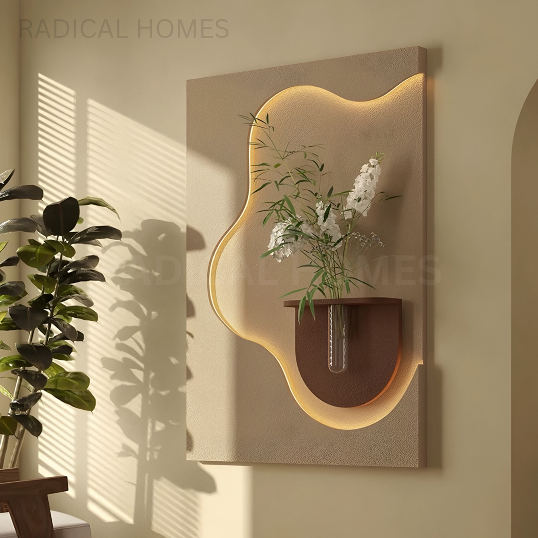 SPLATT Wabi Sabi Sandstone LED Wall Art - Radical Homes Singapore