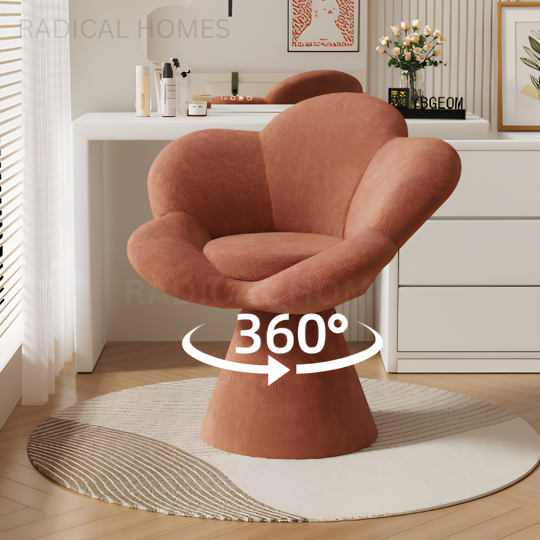 NOVAL Modern Swivel Vanity Chair
