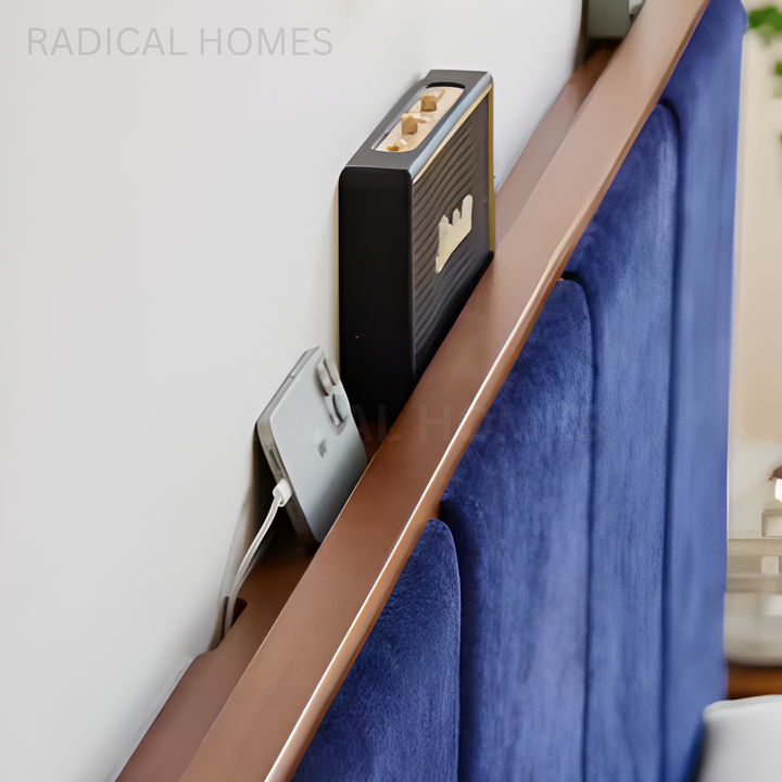 APOLLO Modern Solid Wood Bedframe - Radical Homes Singapore