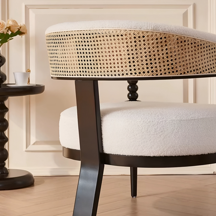 AVIGNON Modern Rattan Lounge Chair