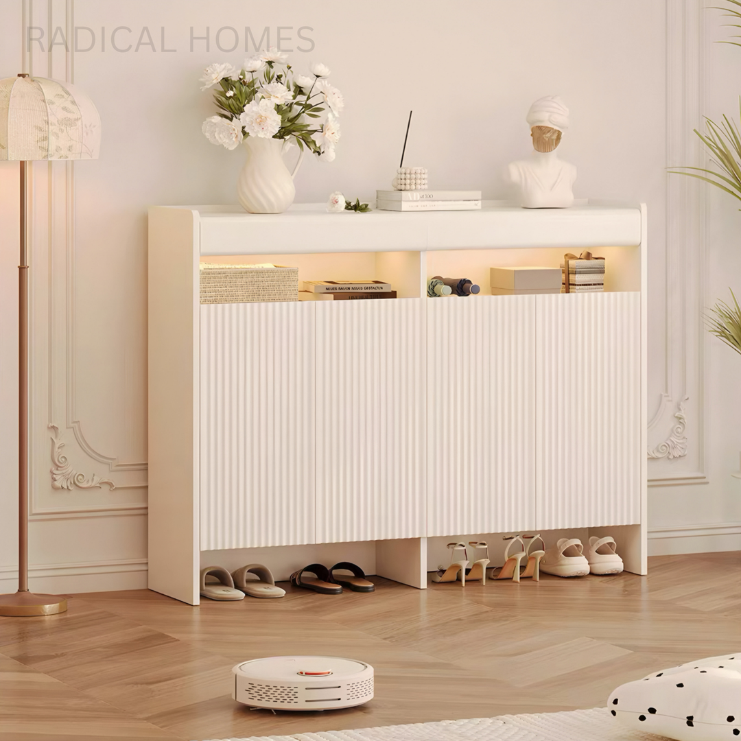 VIRENZA Modern Shoe Cabinet - Radical Homes Singapore