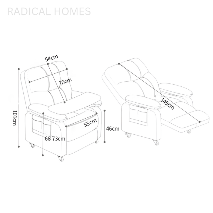 KOHASE Modern Ergonomic Study Chair - Radical Homes Singapore