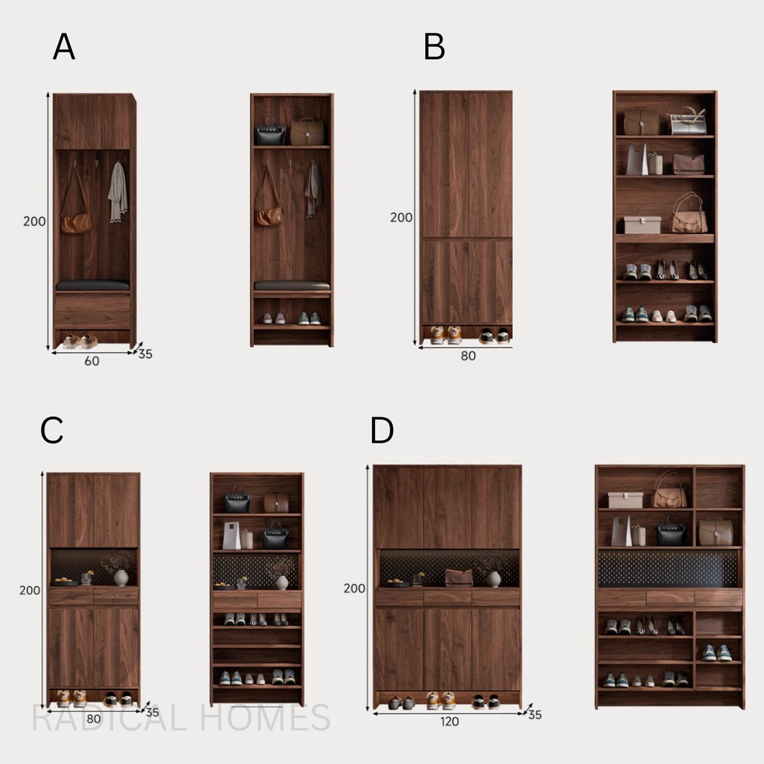 PORTICO Modern Entryway Shoe Cabinet