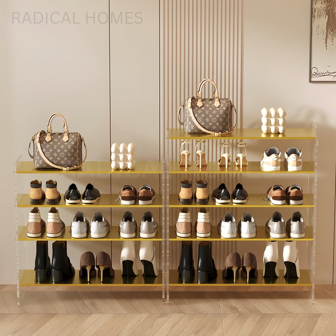 MILAN Modern Acrylic Shoe Rack