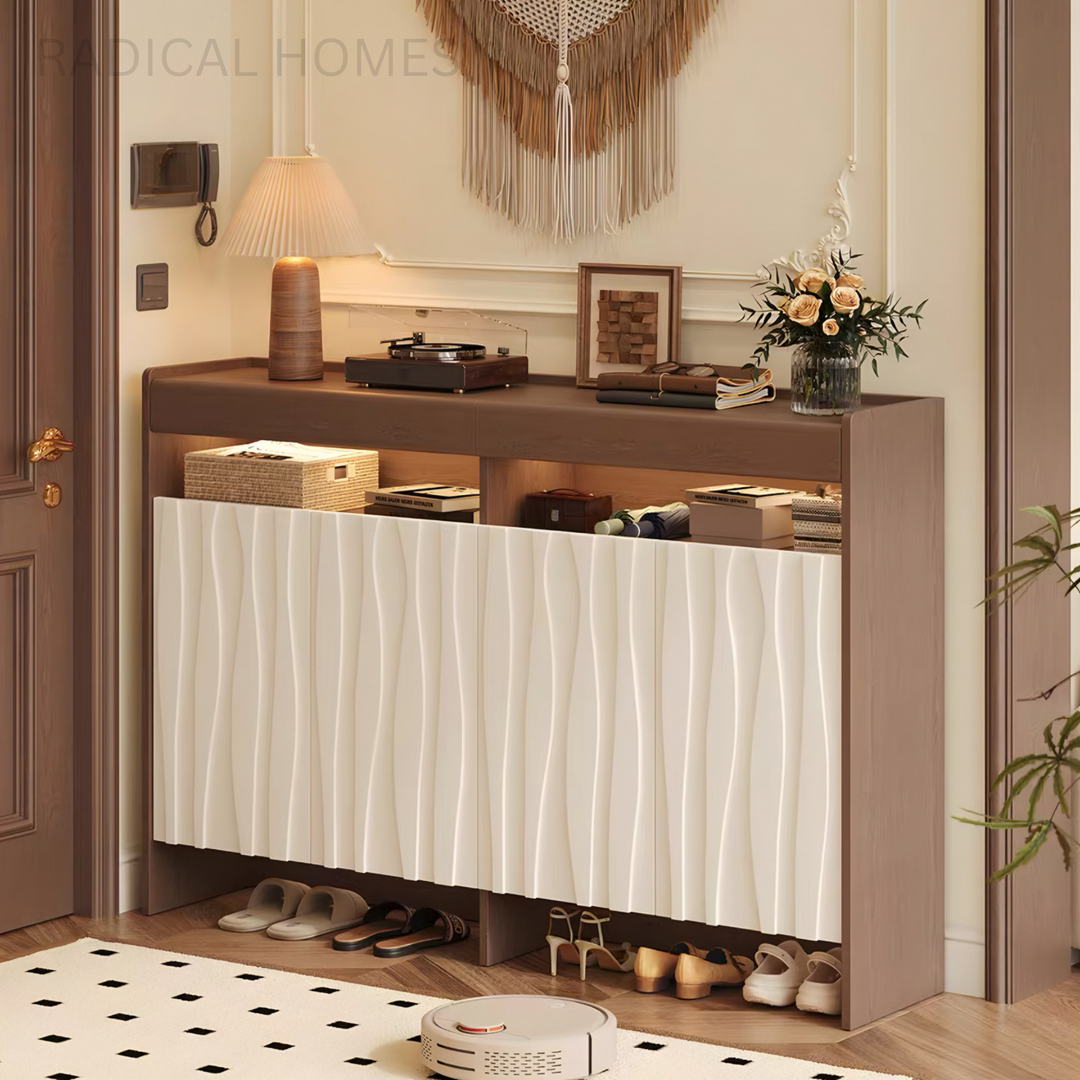 VIRENZA Modern Shoe Cabinet - Radical Homes Singapore
