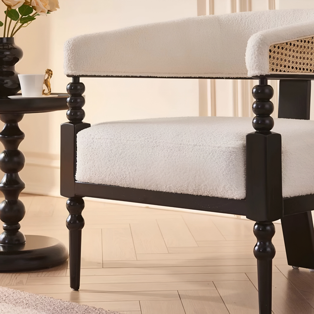 AVIGNON Modern Rattan Lounge Chair