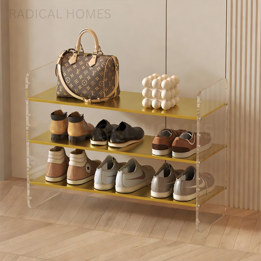 MILAN Modern Acrylic Shoe Rack