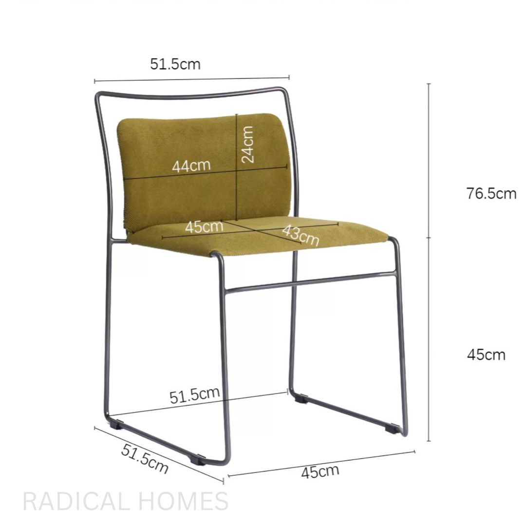 SOFI Modern Fabric Dining Chair