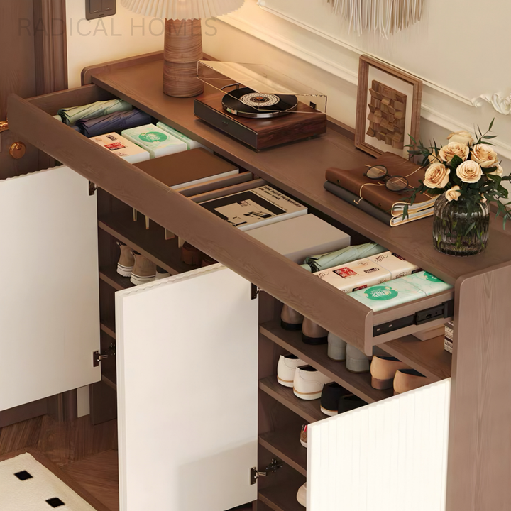 VIRENZA Modern Shoe Cabinet - Radical Homes Singapore