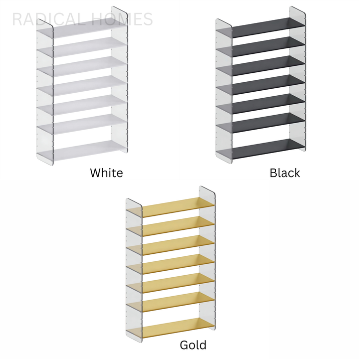 MILAN Modern Acrylic Shoe Rack
