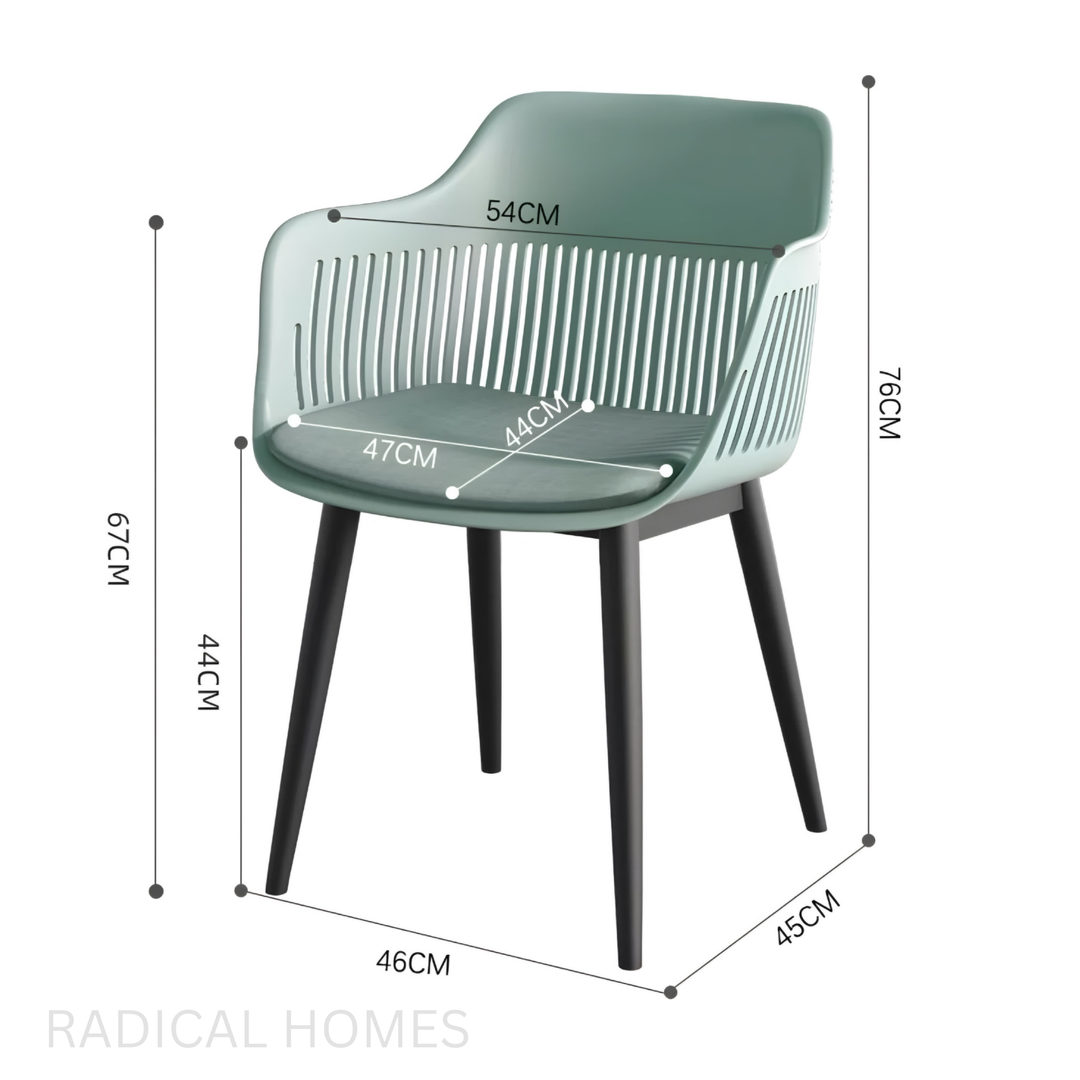 ARLEN Modern Plastic Dining Chair