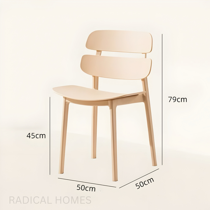LENA Modern Plastic Dining Chair