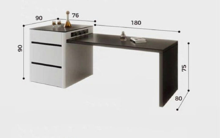 KIRKLAND Modern Island Dining Table