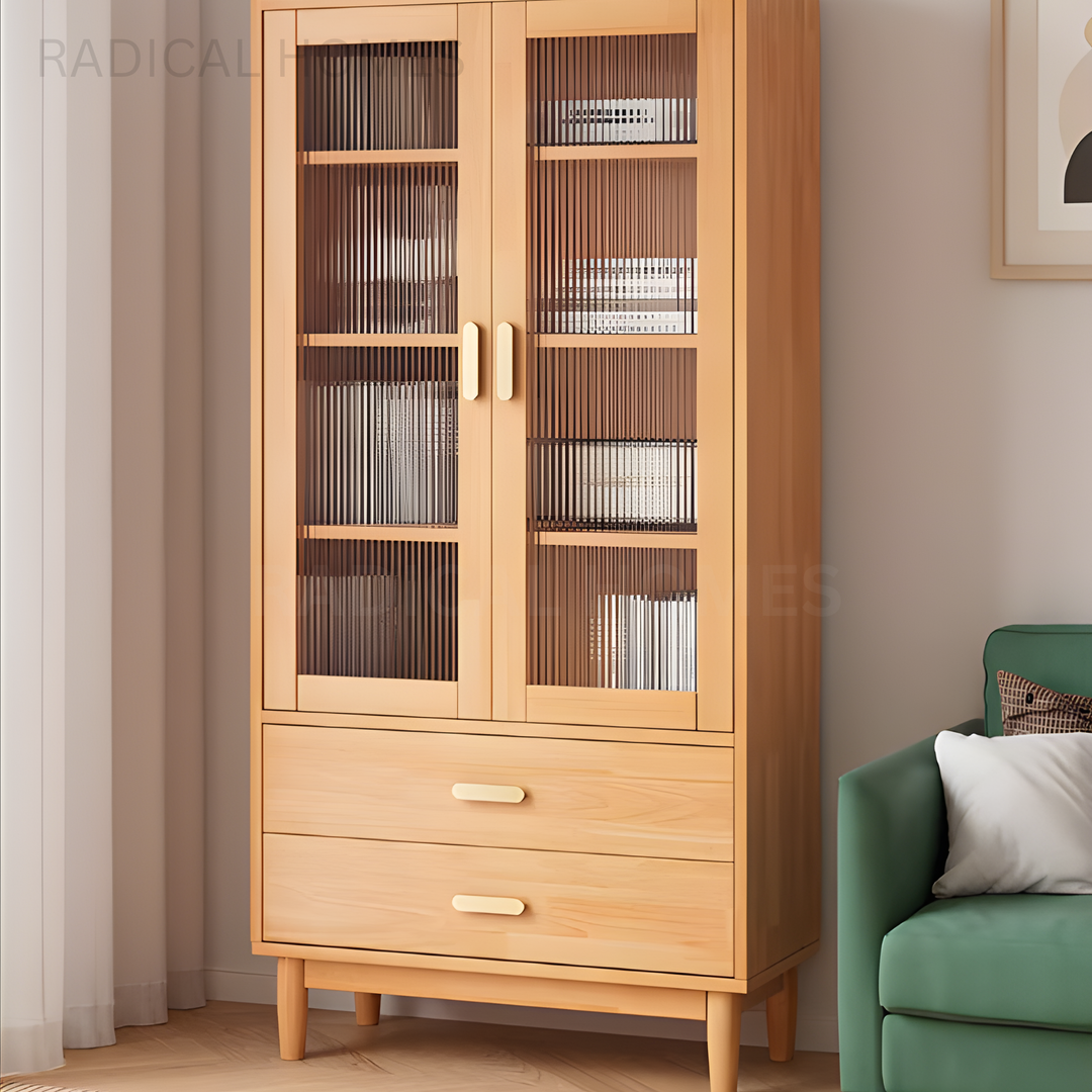 SELENE Modern Tall Cabinet - Radical Homes Singapore