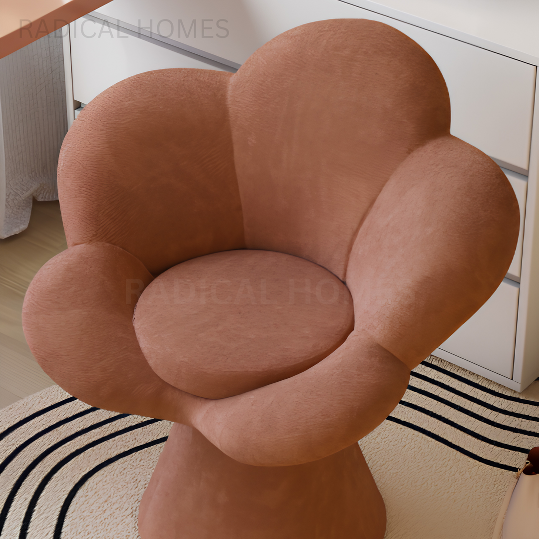 NOVAL Modern Swivel Vanity Chair