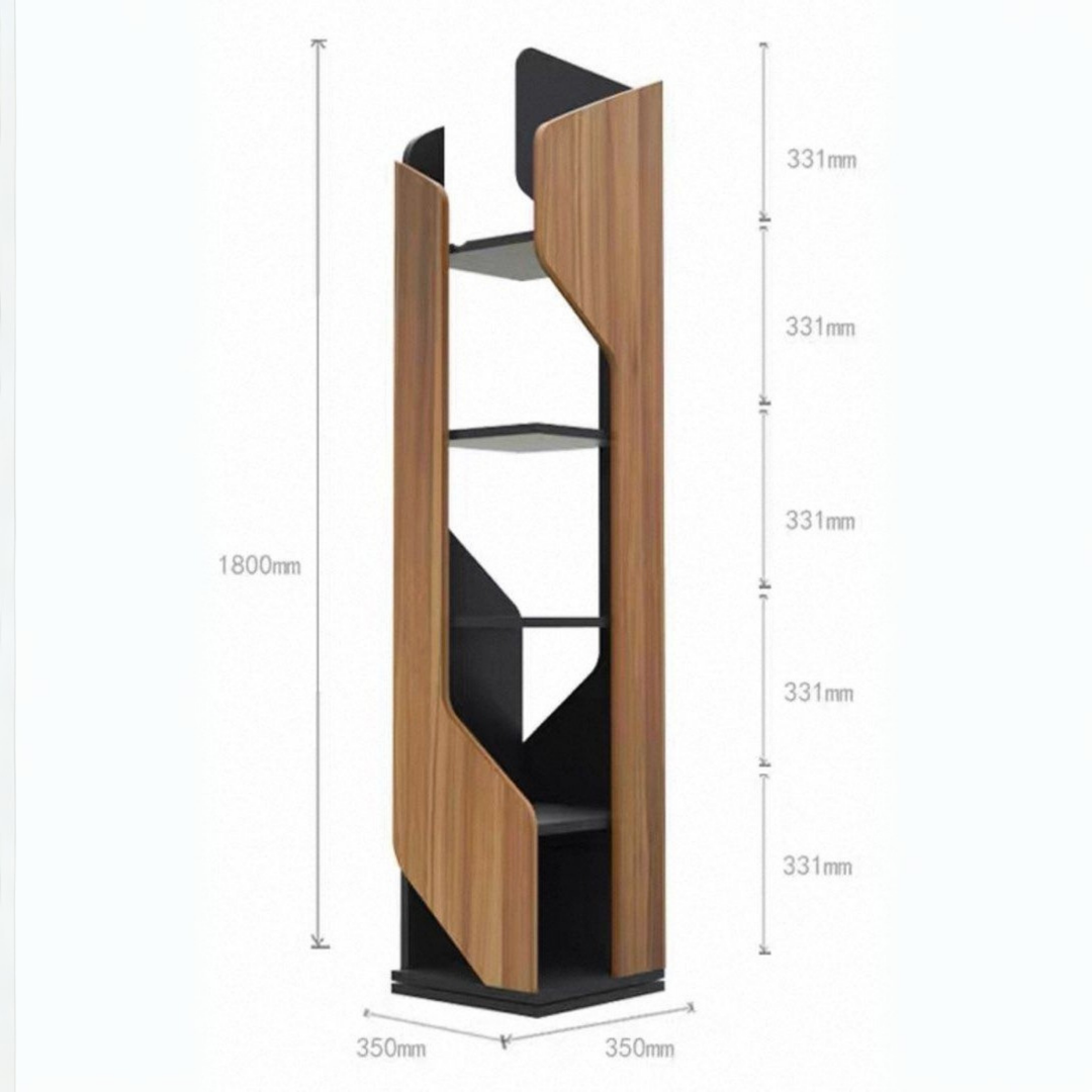 BREEN Modern Wood Display Shelf